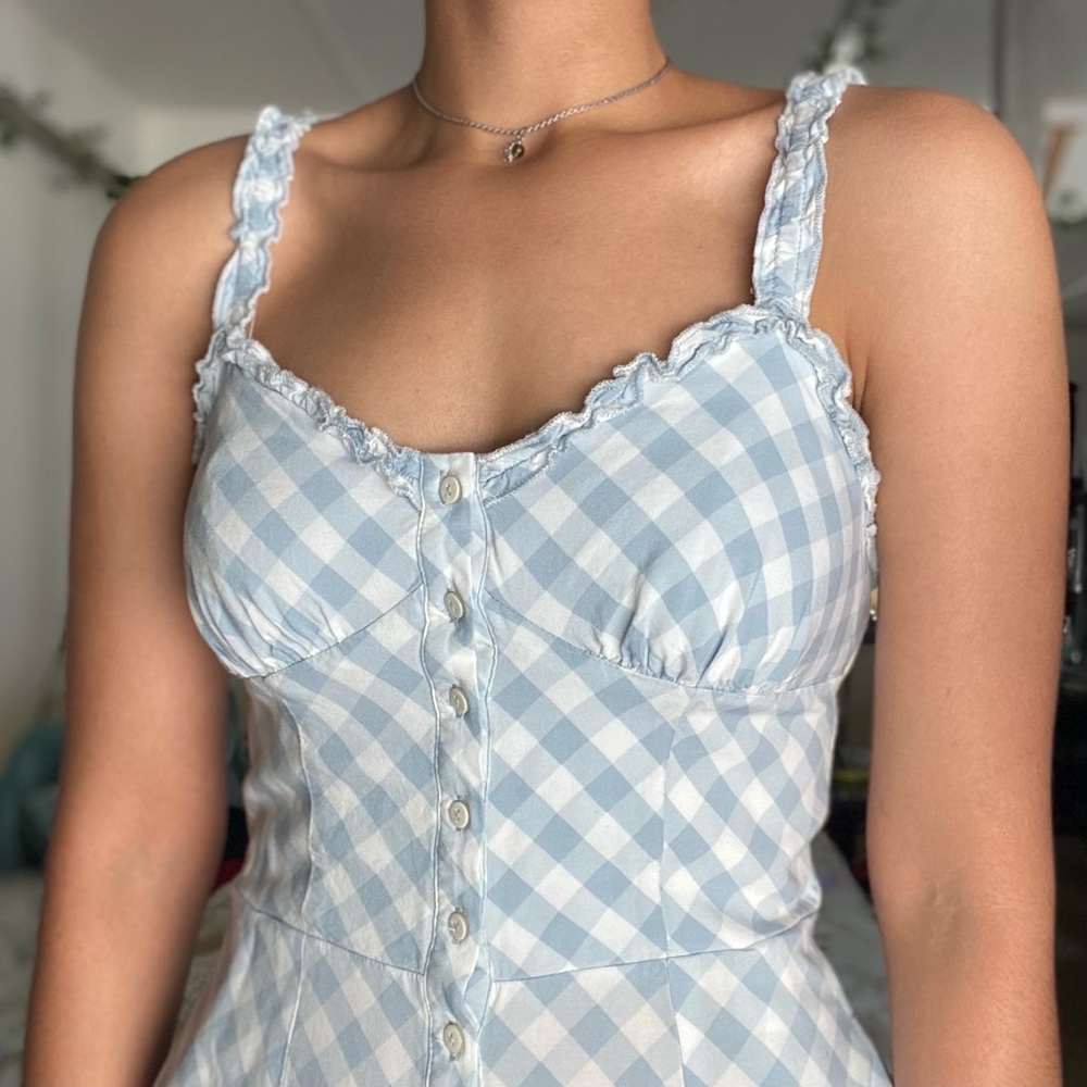 Plaid Jumpsuit
